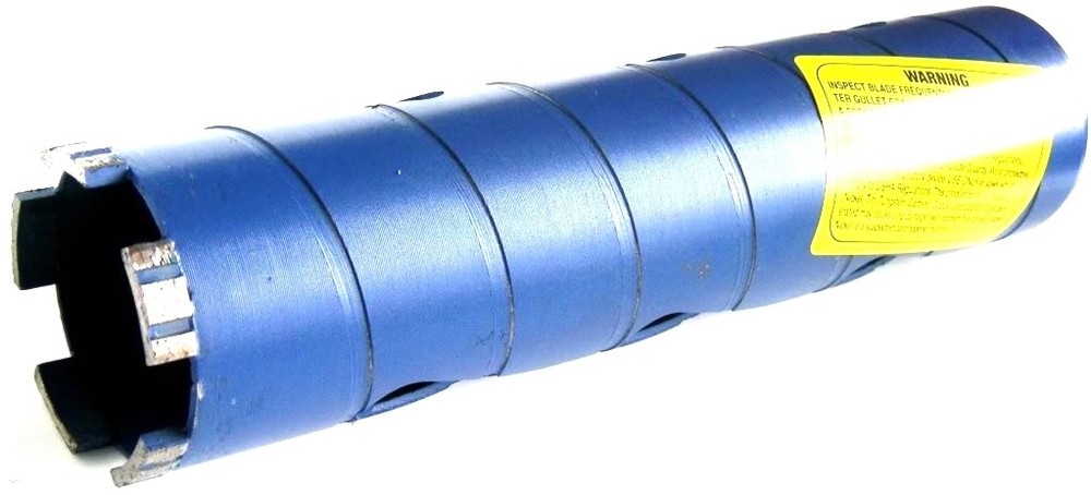 pool rail installing core bit 3.5'' - 3 1/2'' 10'' depth