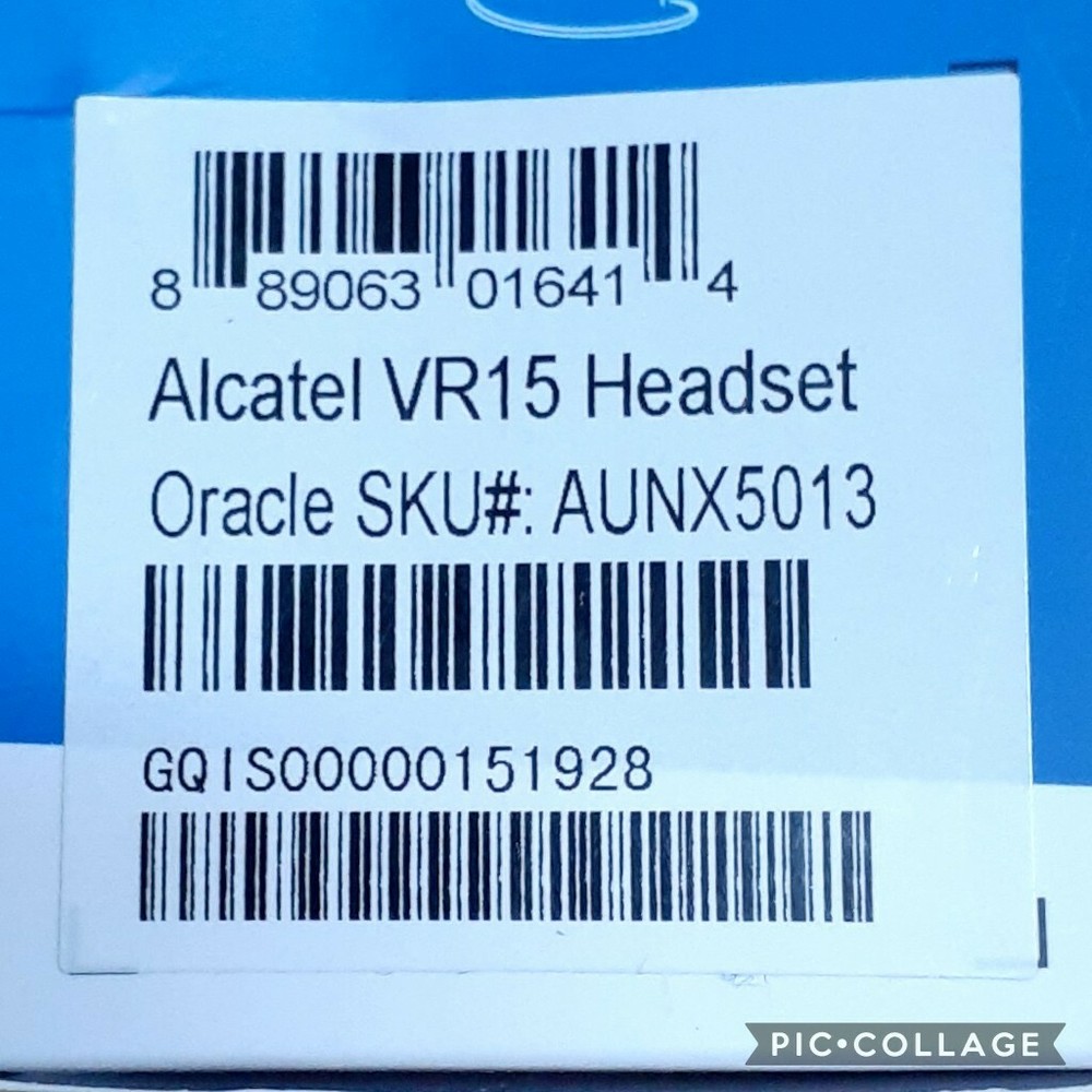 Alcatel Virtual Reality VR15 Headstrap NEW