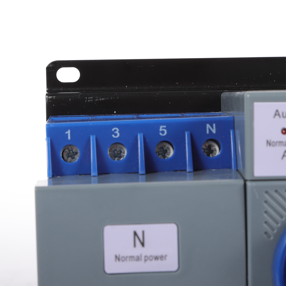 4P ATS Dual Power Automatic Transfer Switch Mini Change-over Switch M6 AC 60HZ