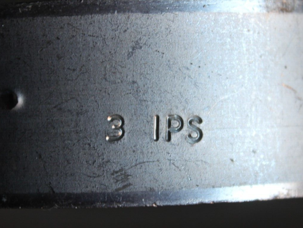 3 IPS 3" 1-Hole Pipe Strap