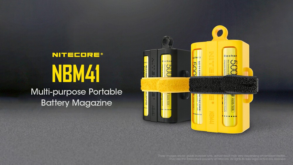 Nitecore NBM41 Magazine Organizer - Yellow