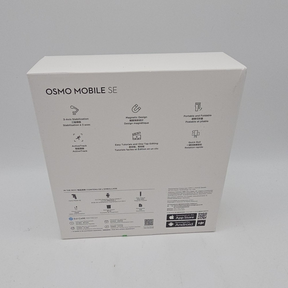 Dji Osmo Mobile SE 3-Axis Smartphone Gimbal Portable Foldable For Android iPhone