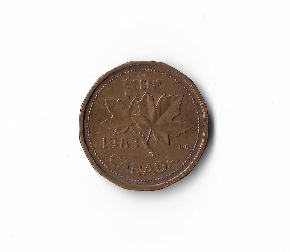 1983 Canada - 1 Cent - 285 - Bronze - 2.5g