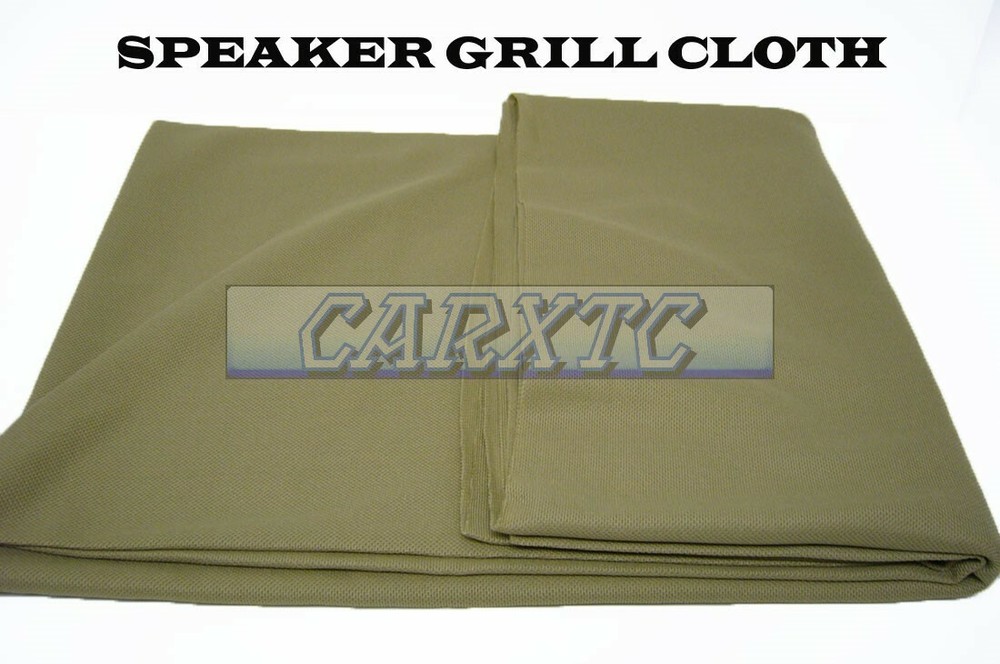 Speaker Grill Cloth - LIGHT SAND (Pro Grade) 66x36