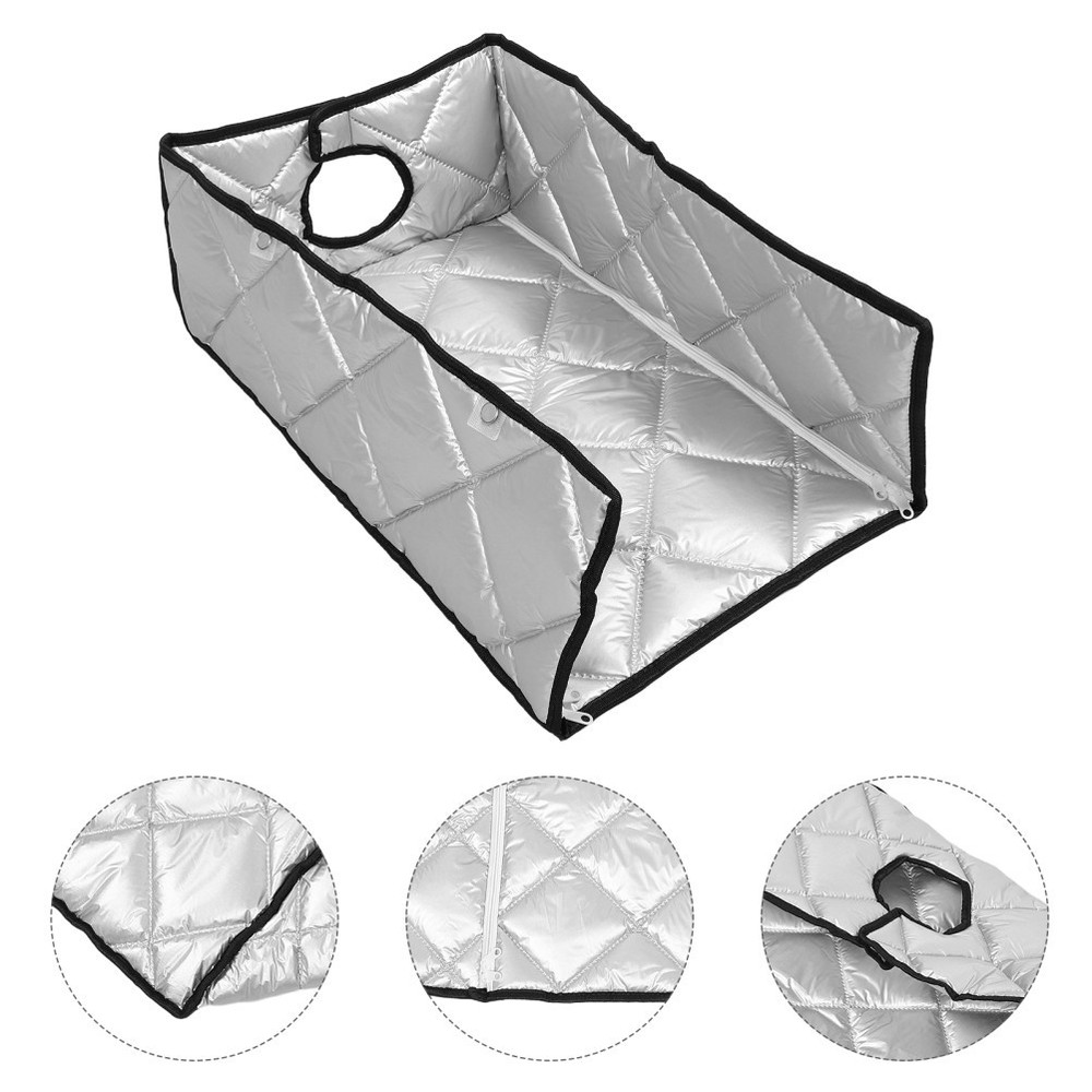 Water Heater Cover: Sound Absorbing Blanket for Wall Tankless System - 22.4" X