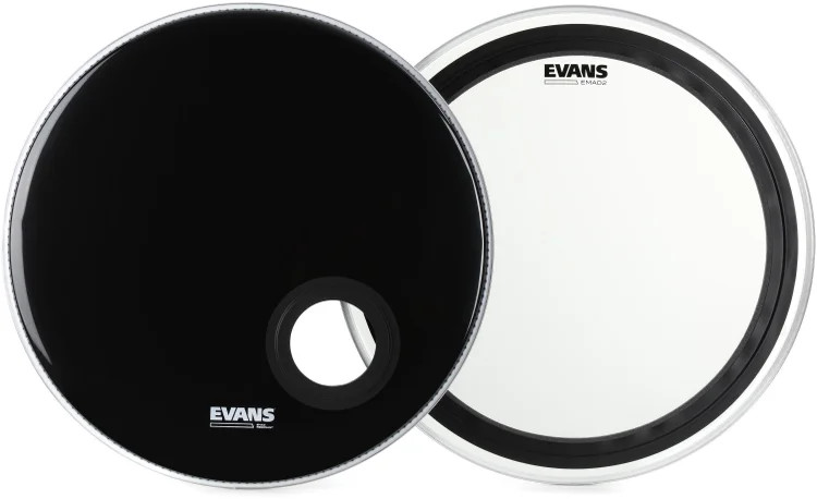 Evans EMAD2 Bass Drum System Bundle - 22-inch