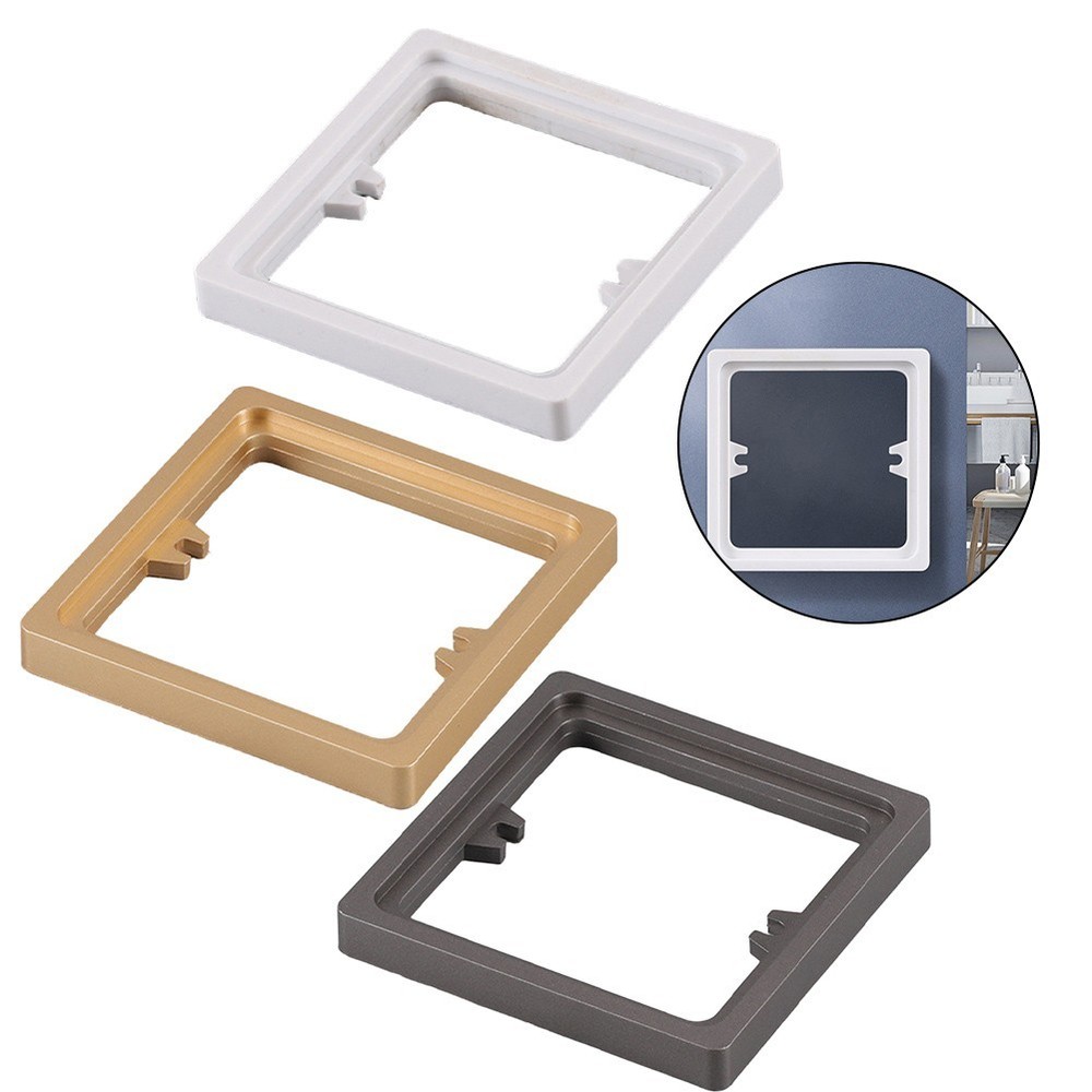 Socket Frame Plate Spacers with Screws Perfect for Deepening Installations