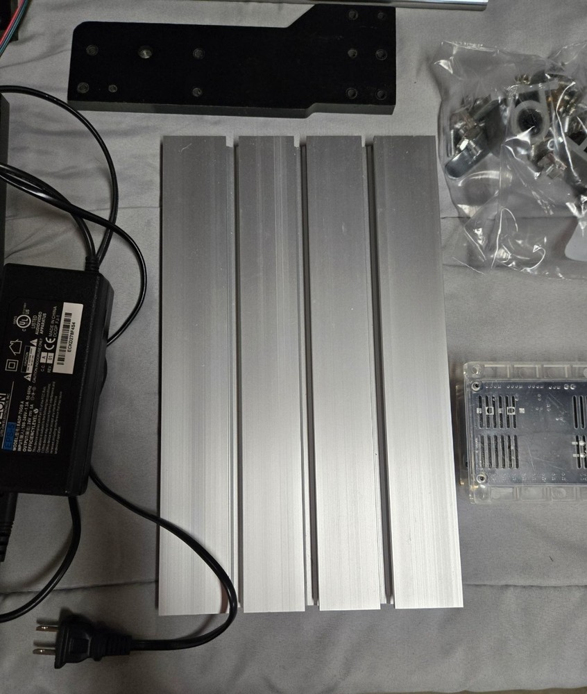 Engraving Machine Parts Kit – Motors, Rails, Controller, Frame Pieces, Hardware