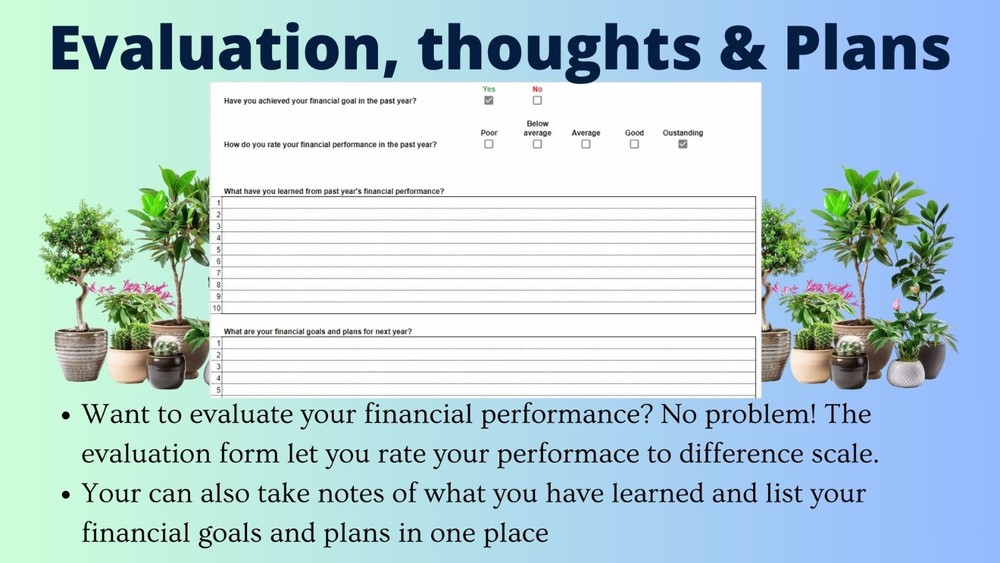 Monthly & Annual Finance | Tracker MS Excel Budget Template