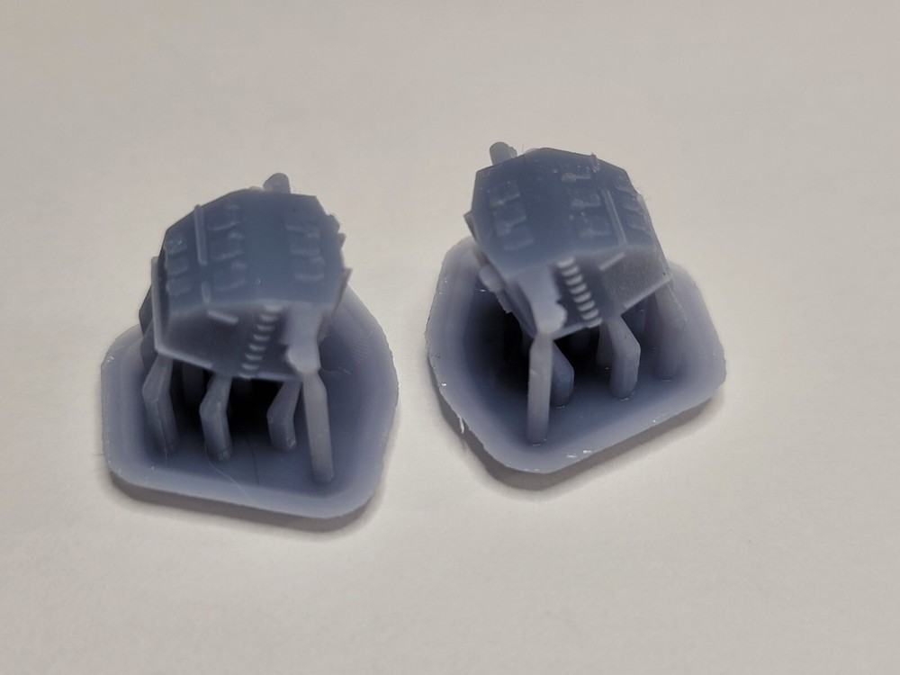 1/350 3D Printed US Navy MK37 Base X 4