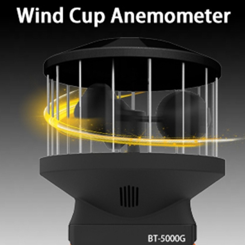 Wind Gauge With Large Screen Digital Cup Anemometer For Easy Operation
