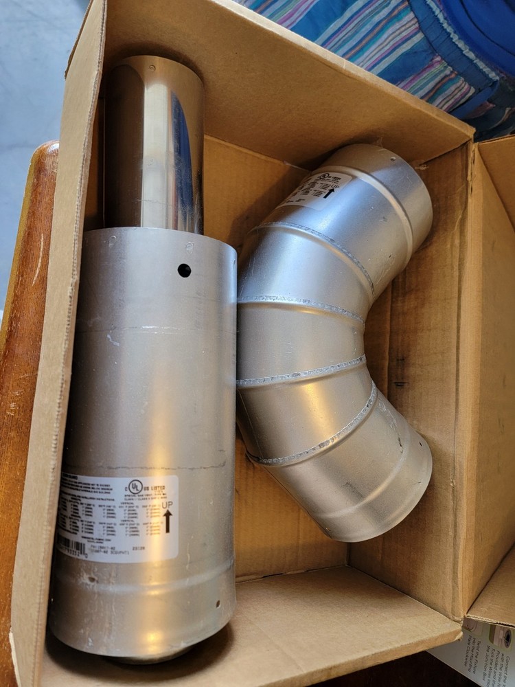 Rheem RTG20210-1 Stainless Steel Tankless Water Heater Venting Kit 3" Horizontal