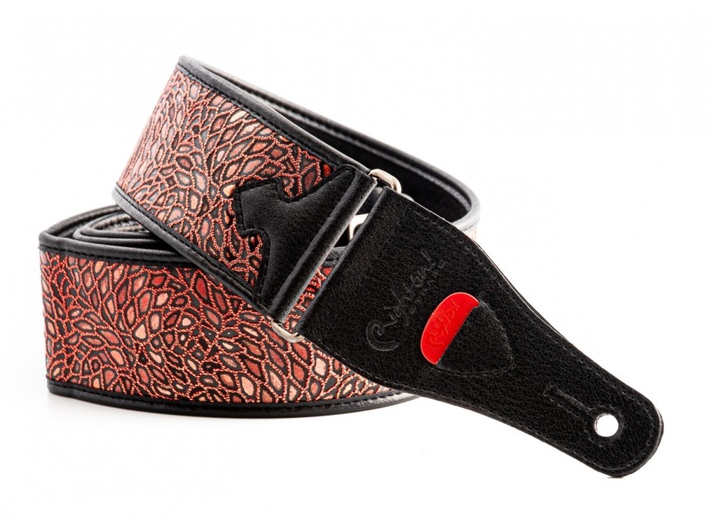 RightOn! Talisman Alien Red Guitar Strap