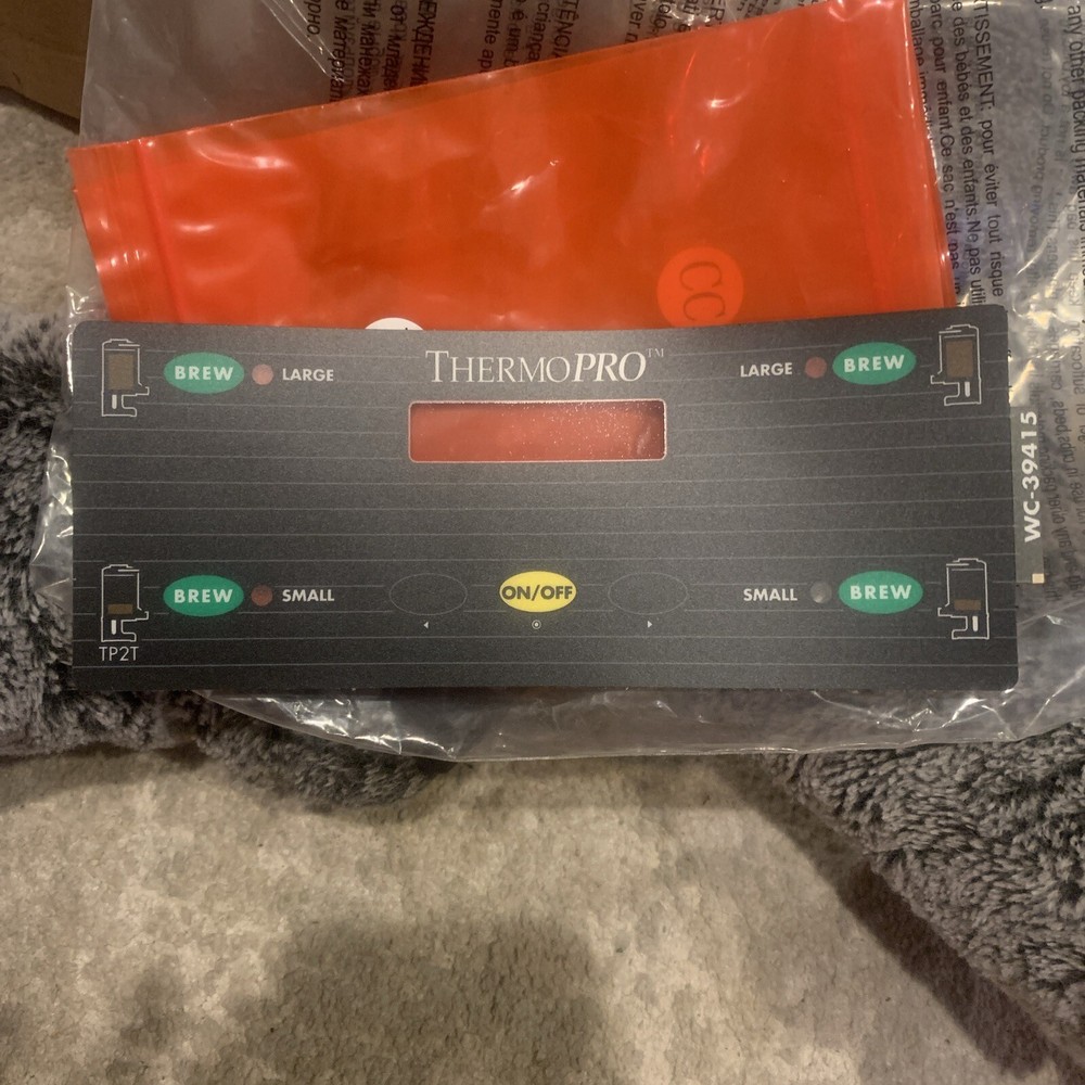 ThermoPro control decal