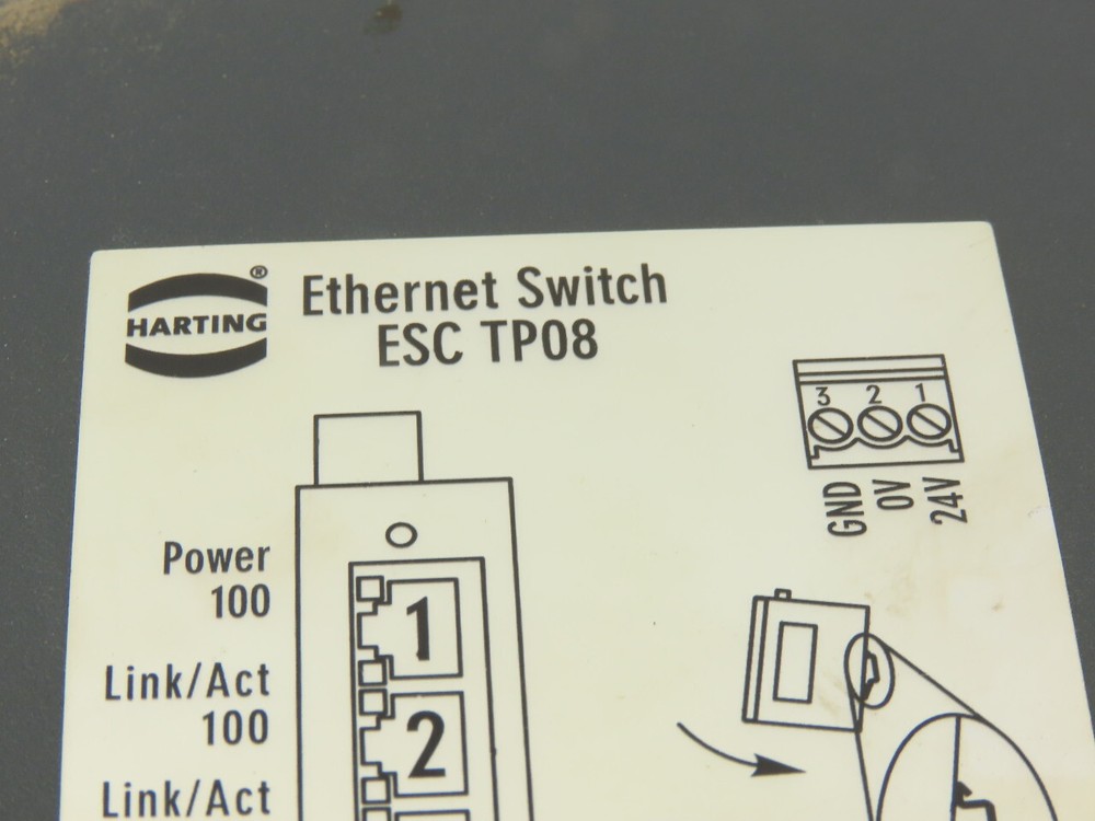 Harting ESC TP08 8 Port Ethernet Switch
