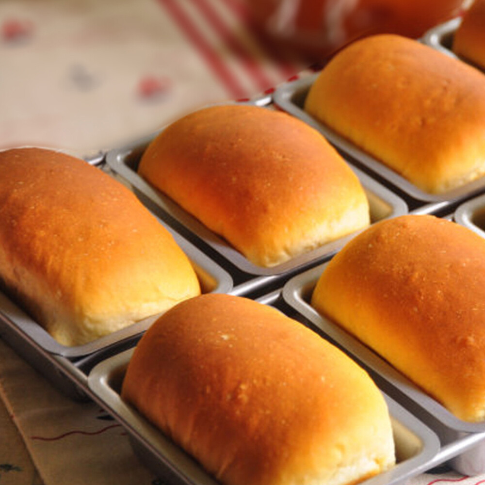 Baking Gadget Cake Mold Rectangular Non-stick Baking Mold 6 Grids Toast Mould