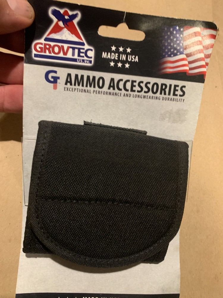 Grovtec Nylon Ammunition Wallet/Belt Pouch