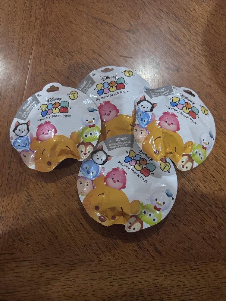 Sealed Disney Tsum Tsum Series 1 Mystery Stack Packs