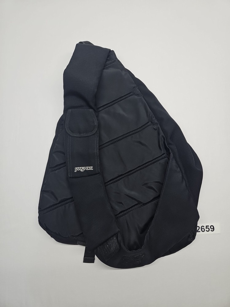 JanSport Sling Bag One Strap Backpack Shoulder Bag Black