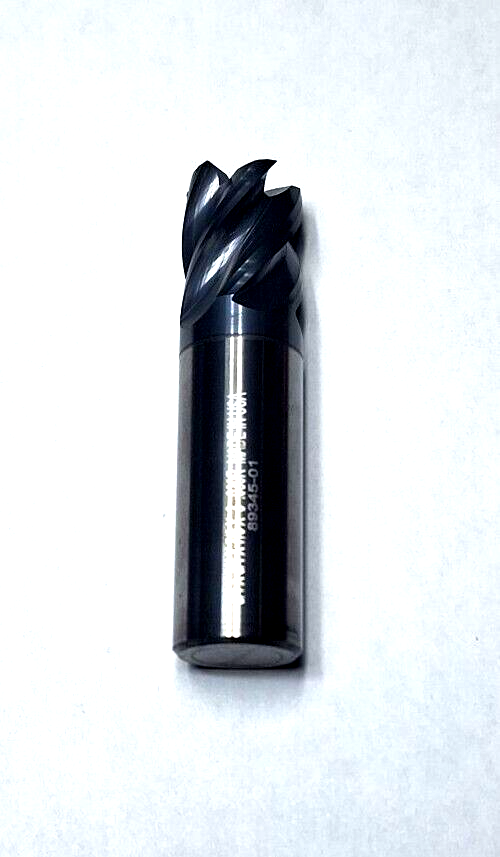 3/4" GWS CARBIDE END MILL 5 FLUTE VARIABLE HELIX .03 RADIUS nACo COATED CNC TOOL