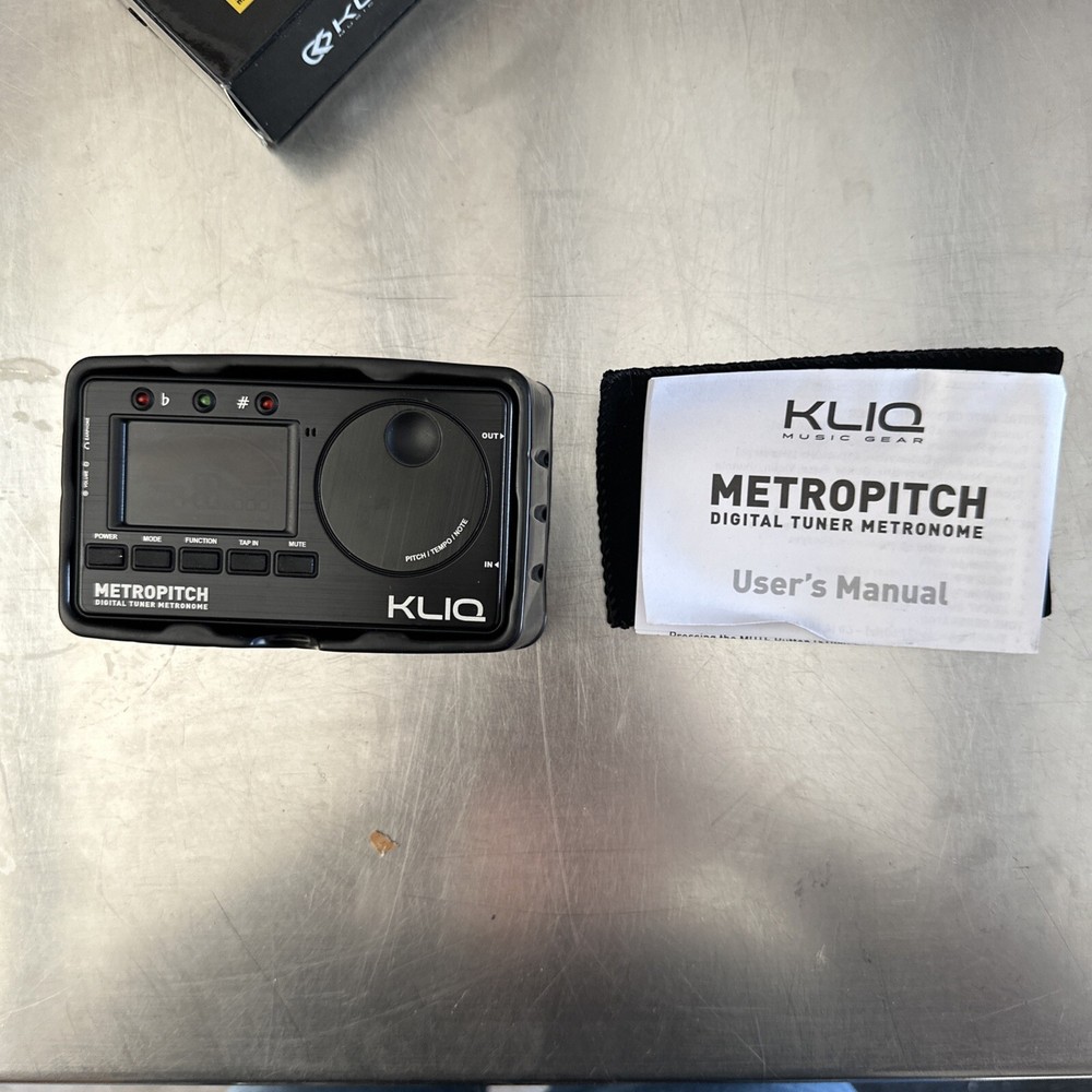 KLIQ MetroPitch - Digital Tuner Metronome
