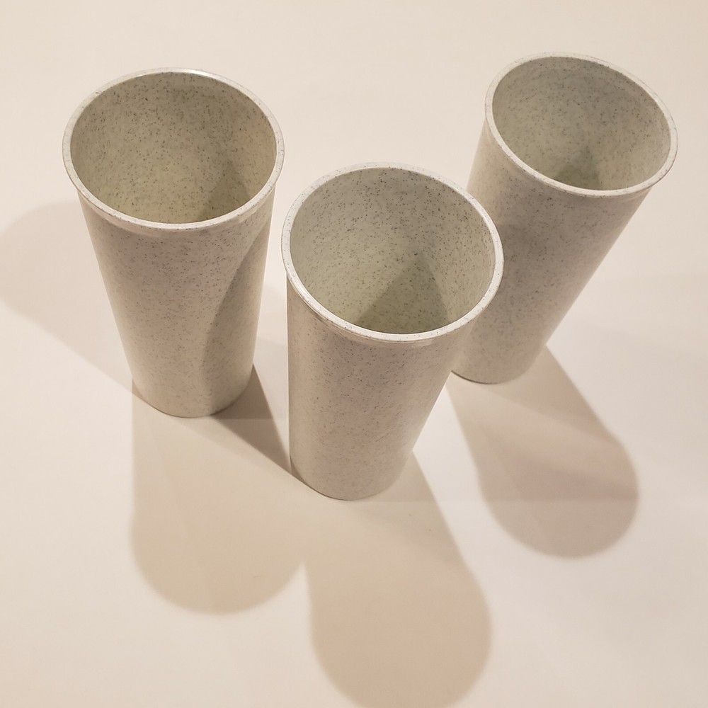 Tupperware Speckled Drinking Cups Tumblers 115 (3)