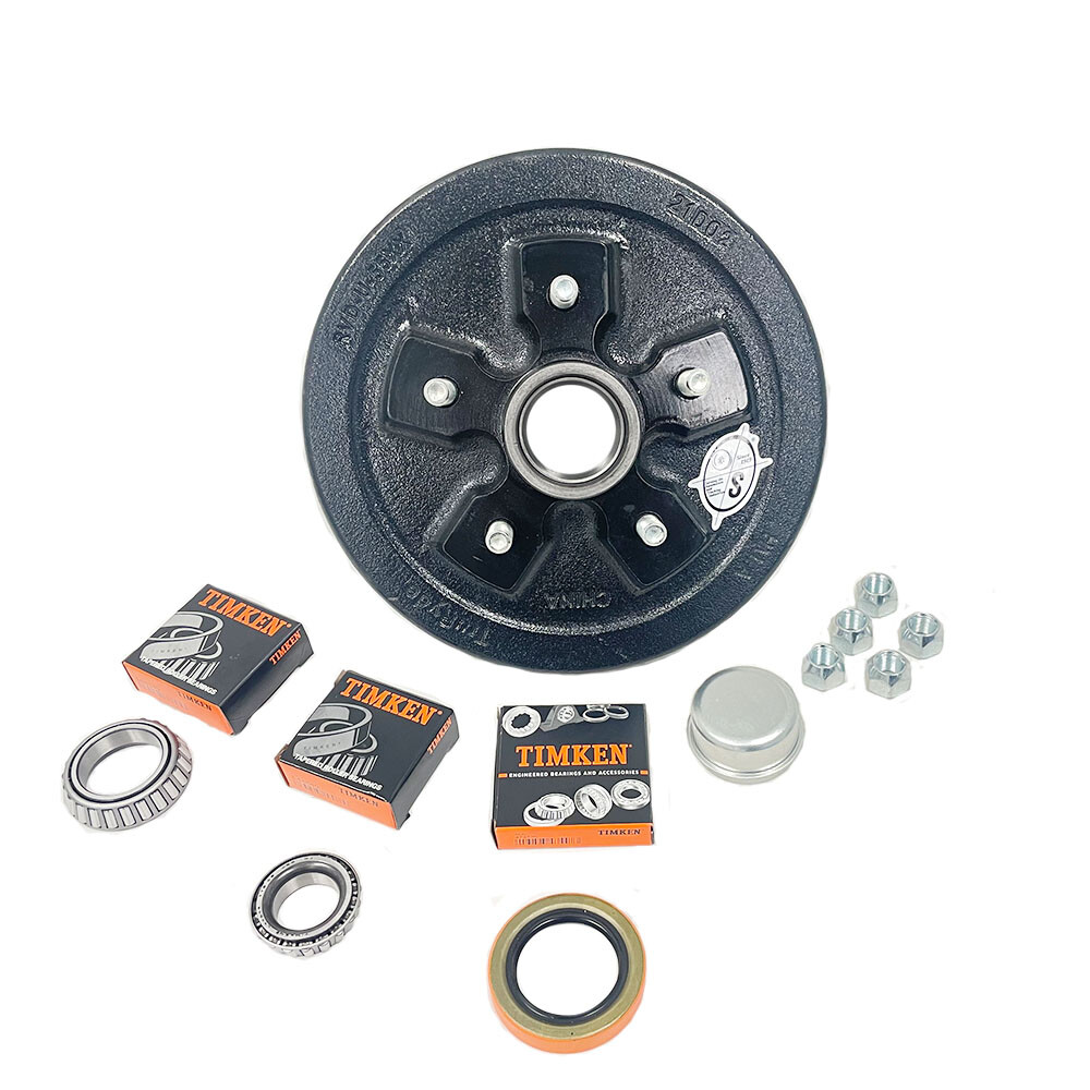 Southwest Wheel Pro 5 on 5.5" Trailer Brake Hub Drum Kit for 3,500 lbs. axle