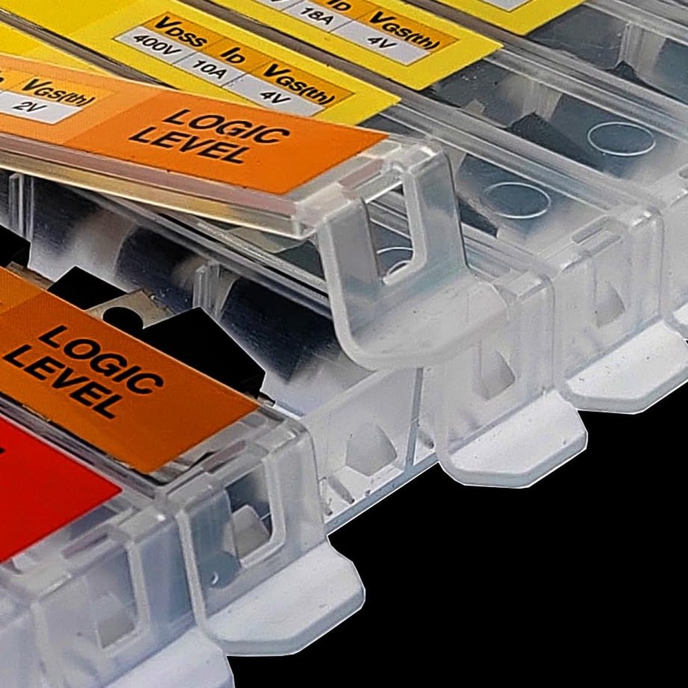 EEEEE 10 Values 70 Pcs Logic Level PMOS NMOS Kit MOSFET Transistor Assortment...
