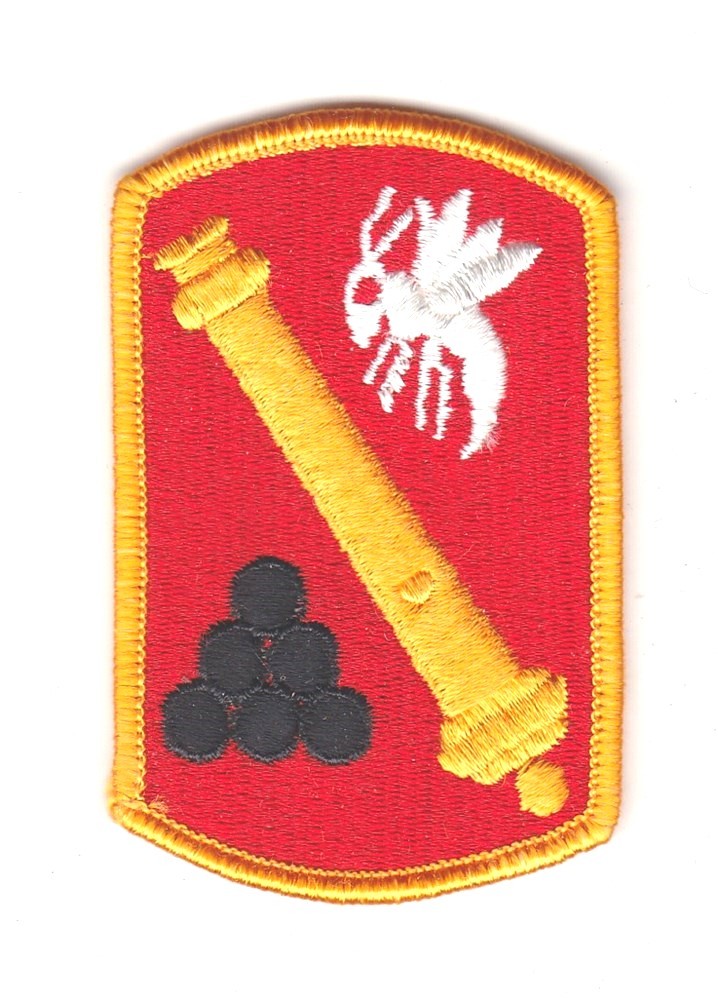 Army Patch: 113th Field Artillery Brigade - merrowed edge