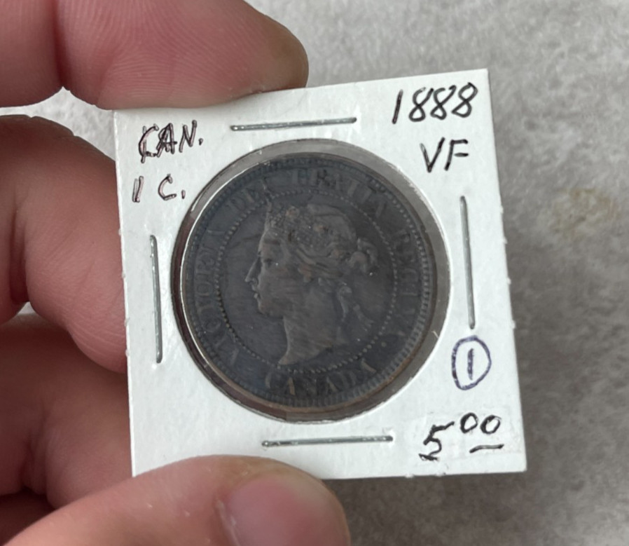 1888 Canada Large Cent - Residue L2