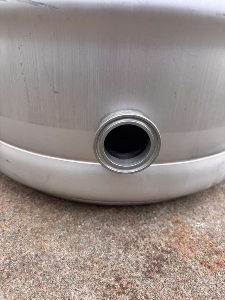 New Dual Handle Stainless Steel Keg 15.5 Gallon