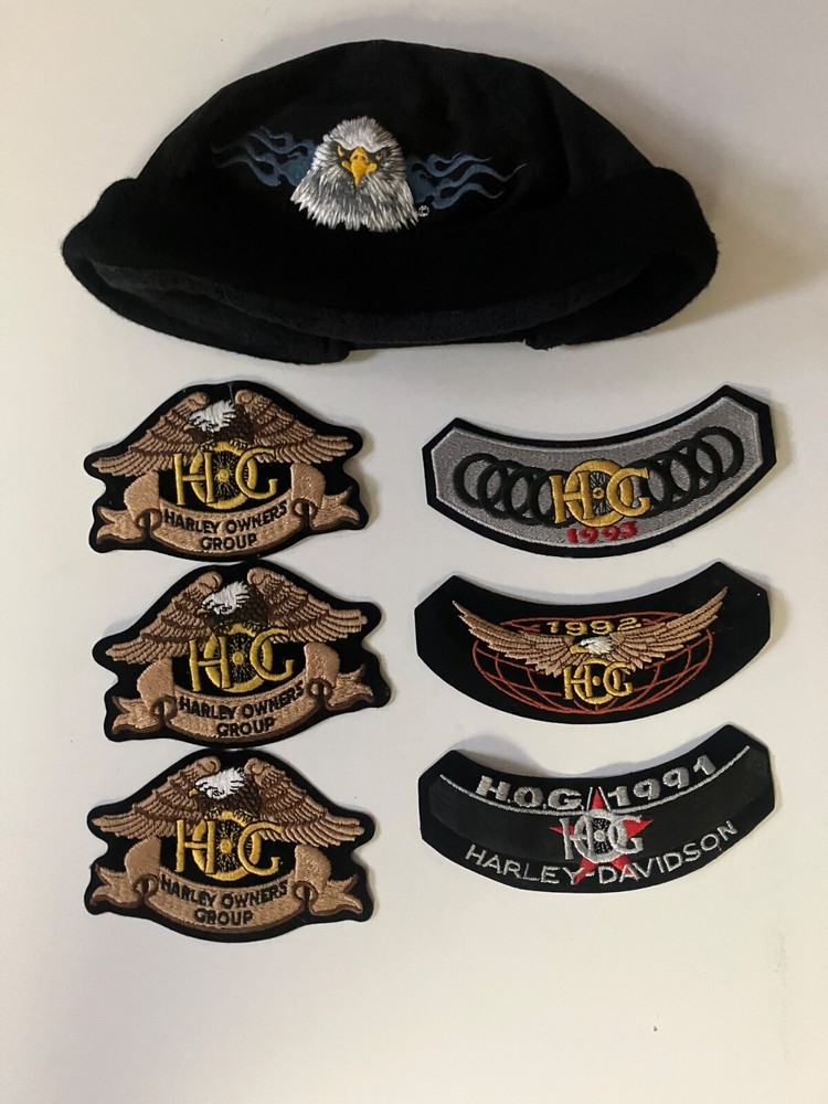 Vintage Harley Davidson Patches