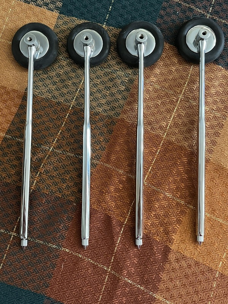 2-in-1 Metal Neurological Percussion Hammer With Needle 4 Pack