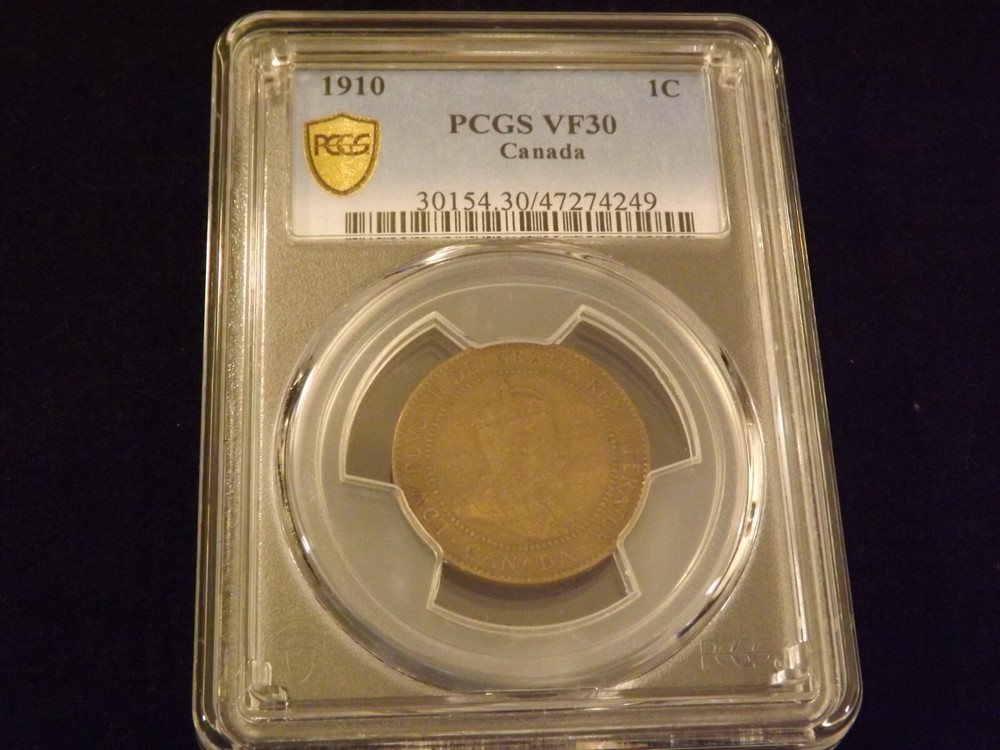 1910     1C                 Canada        PCGS  VF 30