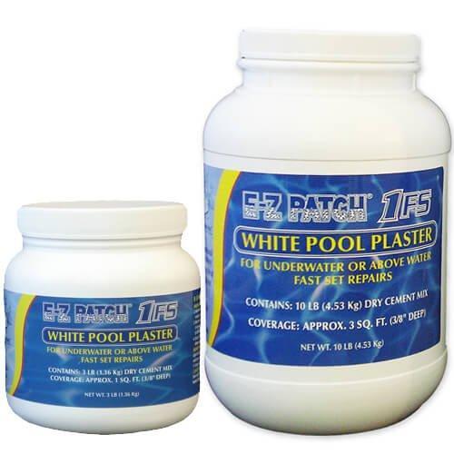 E-Z PRODUCTS E-Z Patch 1FS - Fast Set Pool Plaster Repair - White
