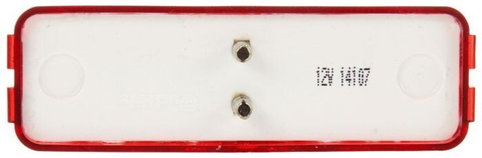 Truck-Lite 19200R 19 Series, Base Mount, Inc, Red Rectangular, 2 Bulb, M/C