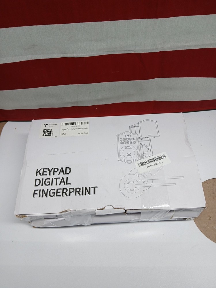 Keyless Entry Deadbolt Keypad Digital Fingerprint