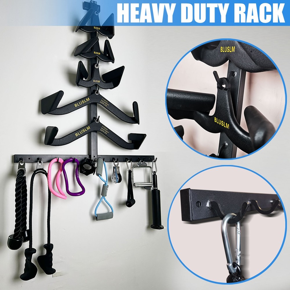 LAT Pull Down Bar Storage Rack for Mag Grip Heavy Duty A-Frame Stand Attachments