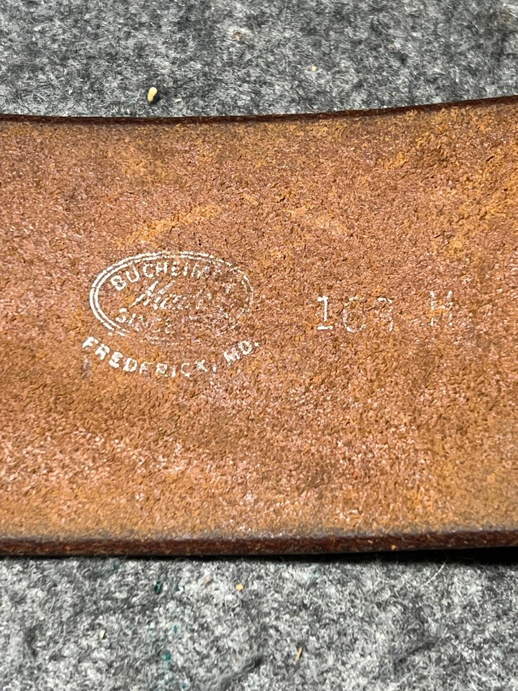 Bucheimer Leather Ammunition Belt .308