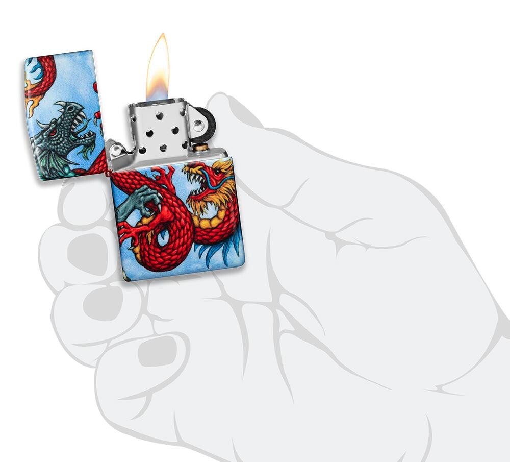 Zippo Dragon Design 49354
