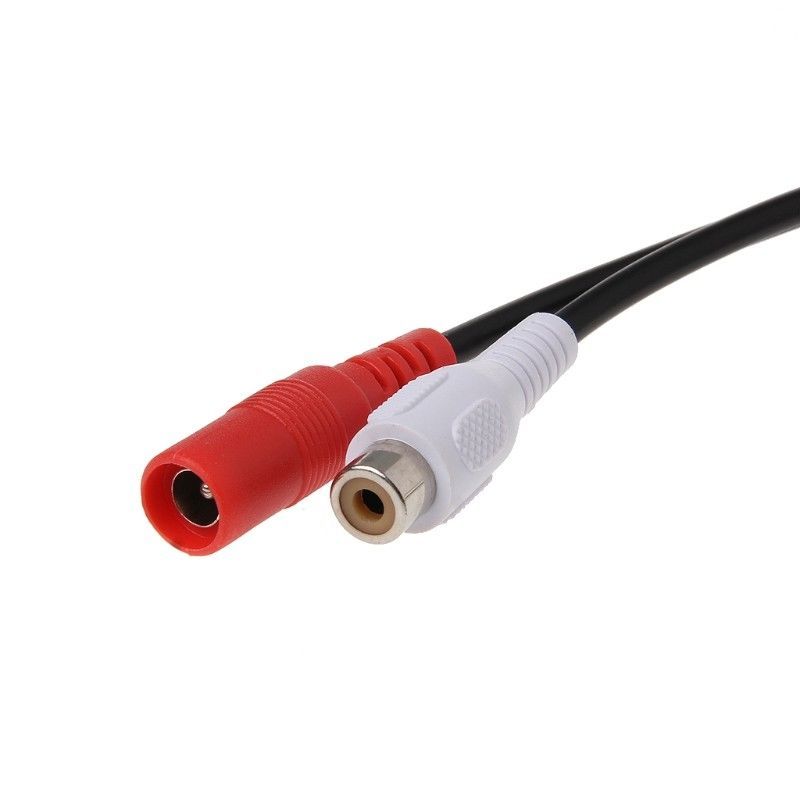 Mini Microphone High Sensitive Pickup Audio Mic With Power For Cctv Security