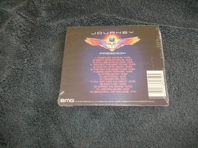 JOURNEY SIGNED BY NEAL SCHON & JONATHAN CAIN CD INSERT
