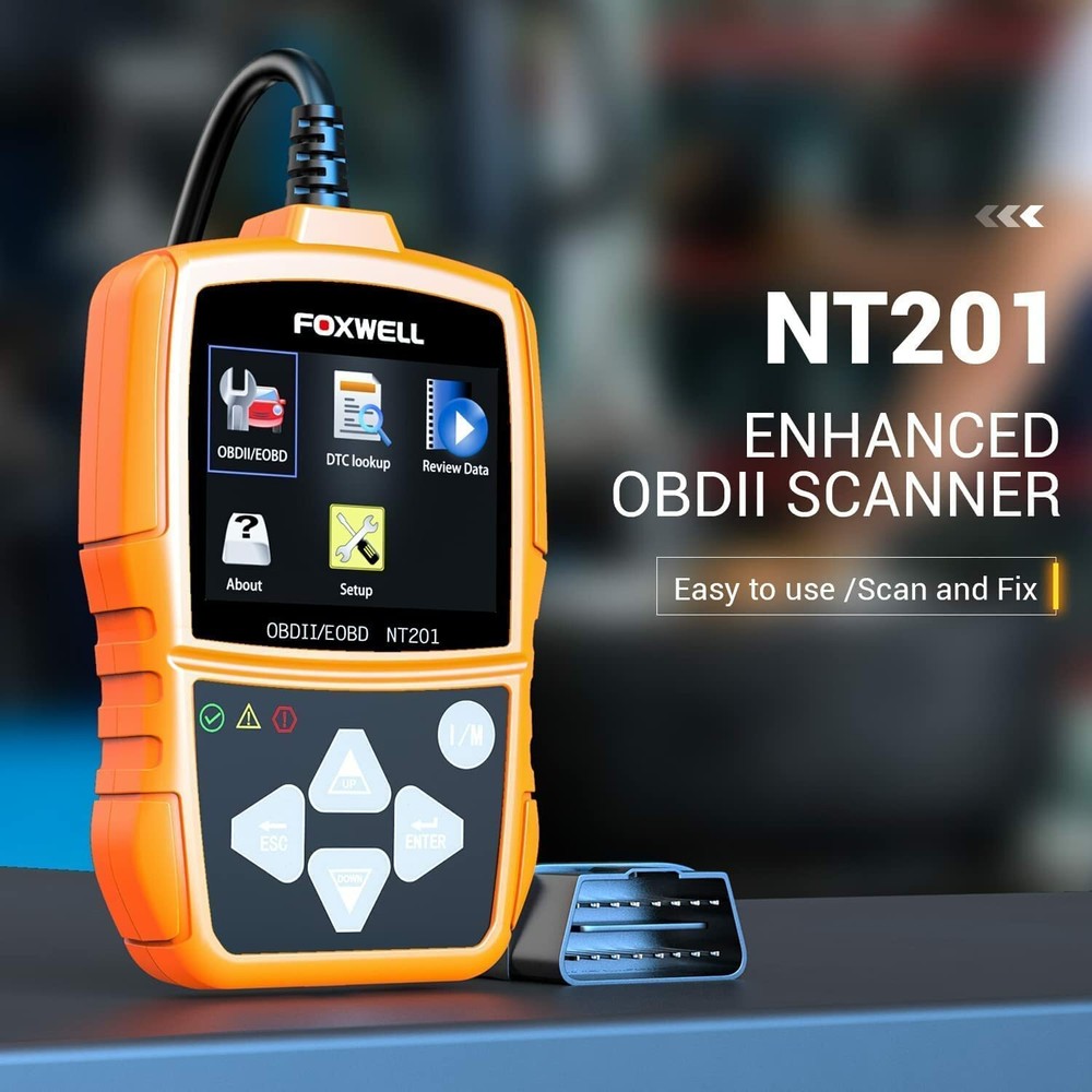 Foxwell NT201 Automotive OBD2 Scanner OBD Car Code Reader Diagnostic Scan Tool