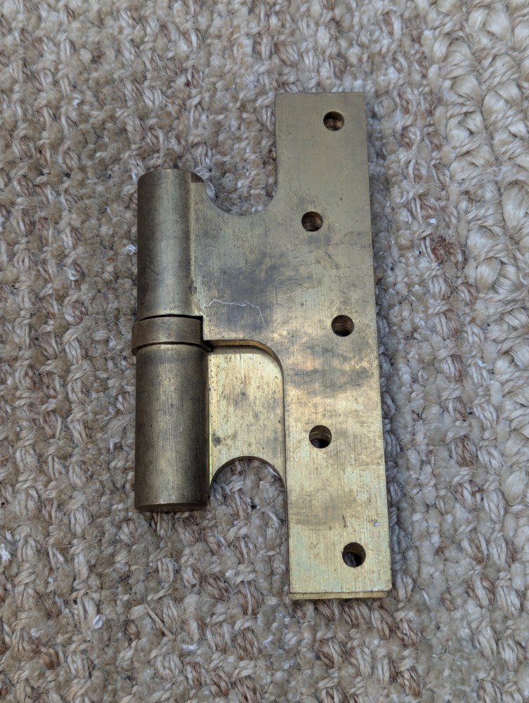 4" x 5" Solid Brass Right Lift Off Door Hinge Door Hardware