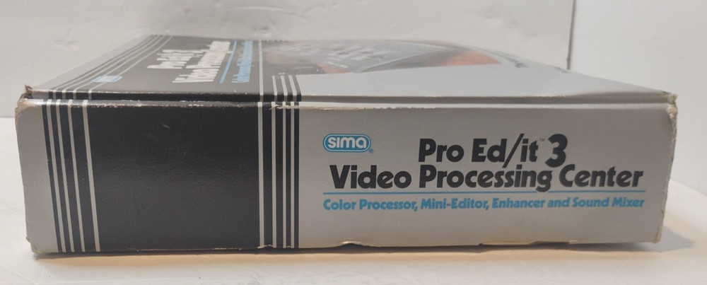1991 Pro Ed/it 3 Video Processing Center COMPLETE *Tested & Working*