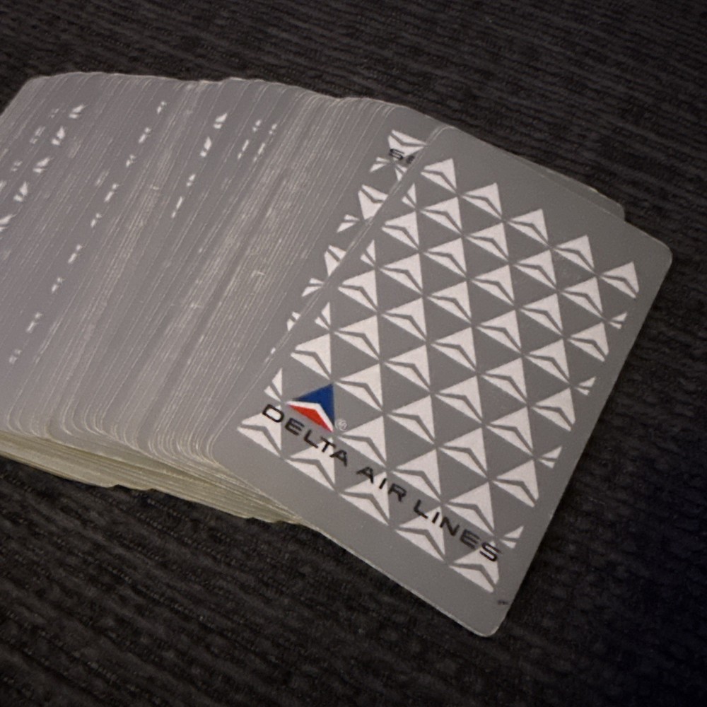 Vintage Delta Airlines AARCO Playing Cards