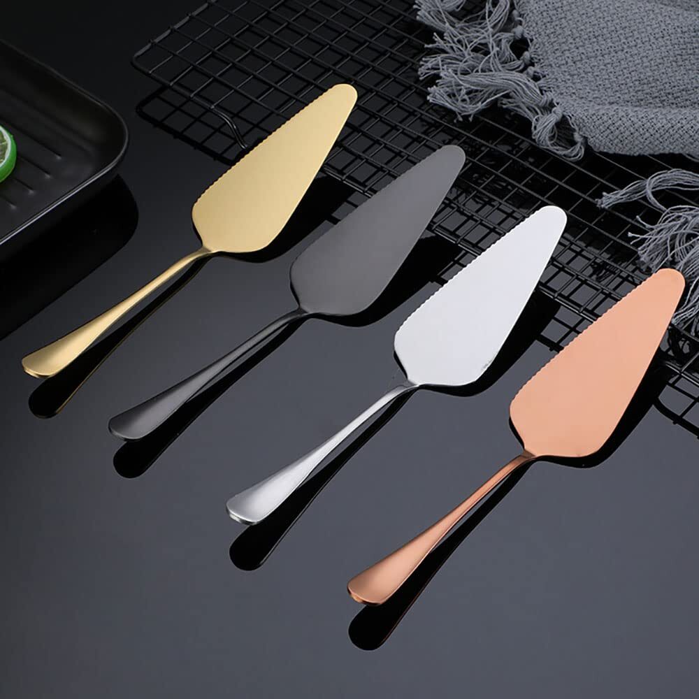 10x Cake Server Pie Holder Transfer Triangular Spade Spatula for Pizza Cake B...