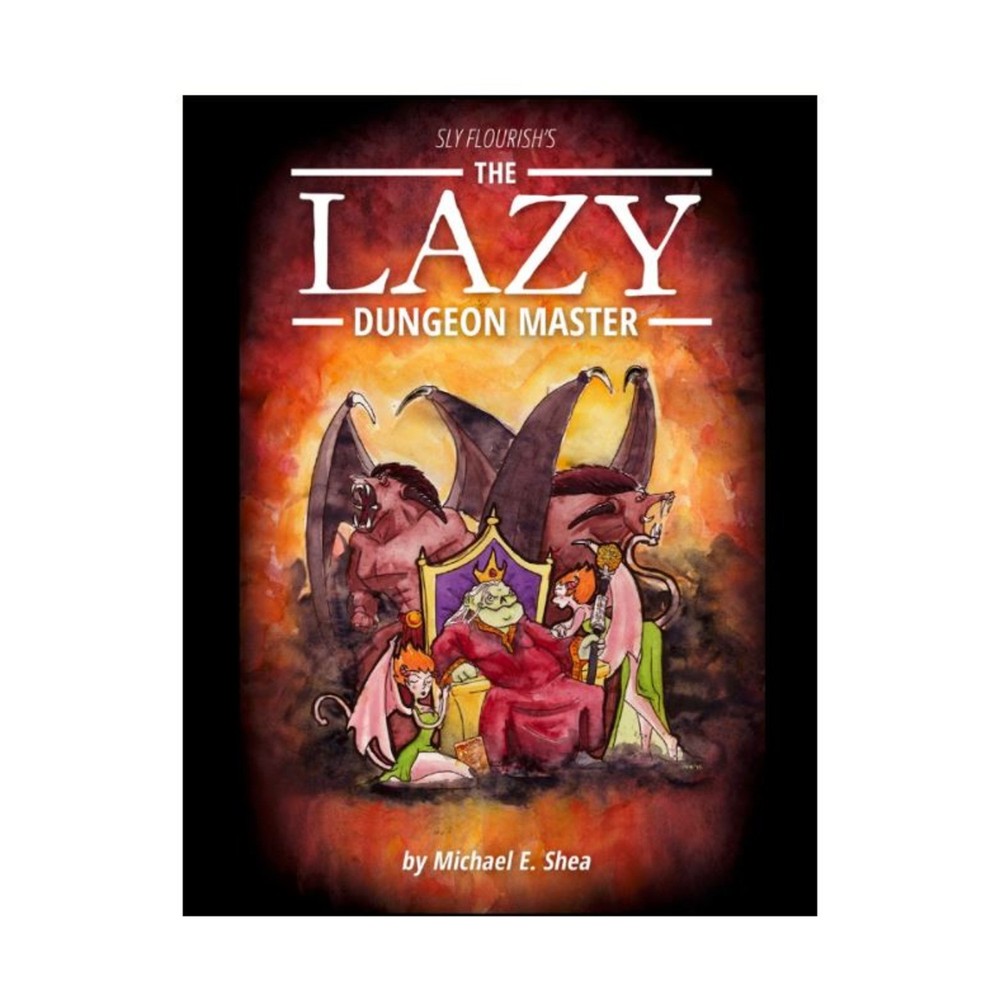 Mike Shea RPG Reference Lazy Dungeon Master VG+