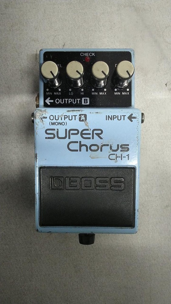 BOSS CH-1SUPER CHORUS Effector From Japan