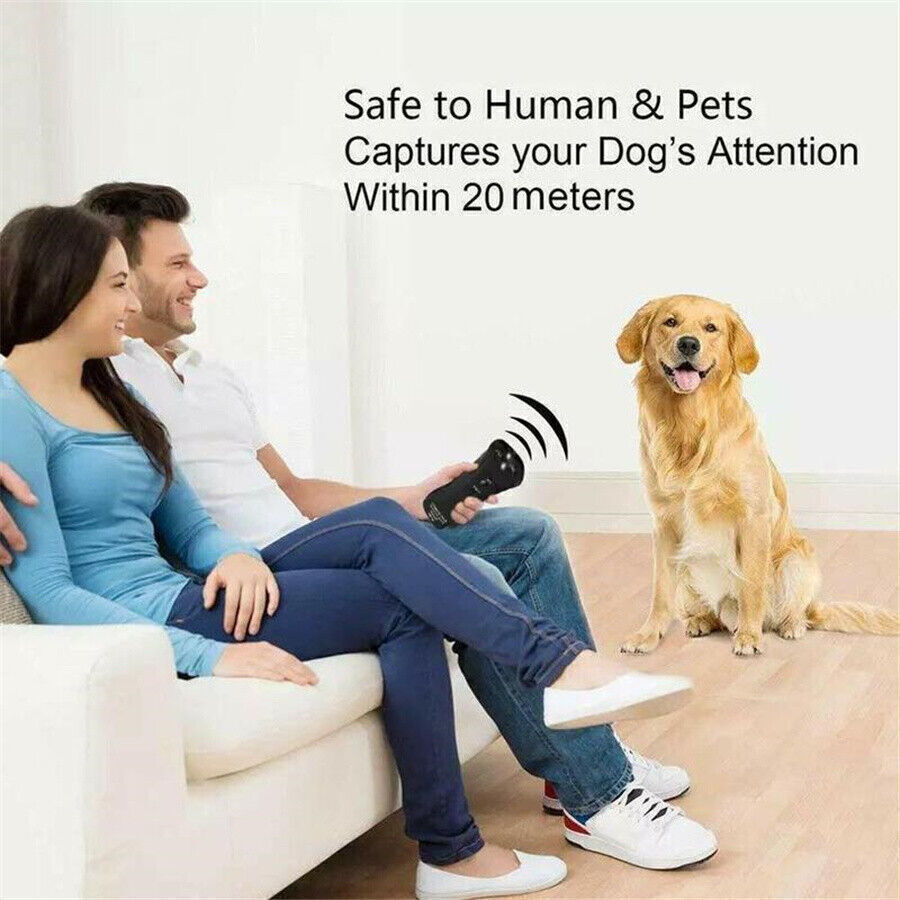 Ultrasonic Pet Dog Training Repeller Control Anti Barking Device Universal